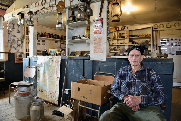 Murray McCartie has seen many changes in the 86 years he has been living in Tahora. After giving up farming the rugged hills, he converted his woolshed into a museum. “We stored away bits and pieces for decades. I knew that one day they would come in handy.”