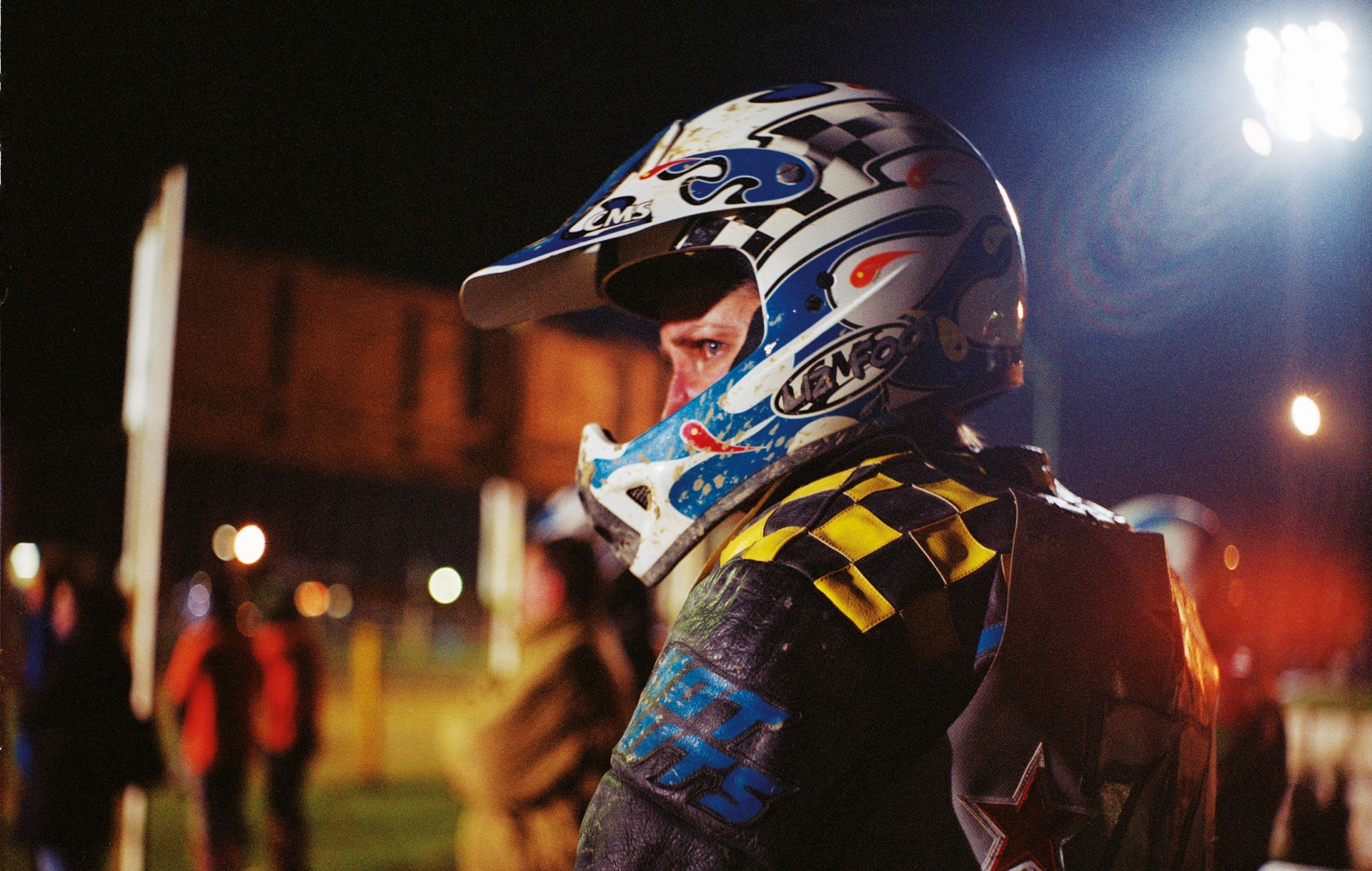 Despite having suffered a smashed elbow and shoulder, broken ribs and sundry internal bruises during her 18-year career, Liz Foot, New Zealand’s only female side-car rider, remains unfazed at the prospect of future injuries. “It will be my body that stops me racing, not my desire,” she says. In 2003, riding a bike she designed and built herself, Liz finished second in the Wellington championships. “Always the bridesmaid!” she laughs—yet maintains it’s not just about winning. “What’s really important is to go out and race and, at the end of the night, for the bike to be intact and my swinger and I to be able to walk away from the track.”