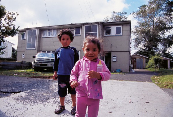 86_Housing_body2 Although these Auckland state houses are only a few kilometres apart, the bland blocks in Glen Innes’ Talbot Park are worth little compared with the elderly Orakei house (below, portrait), which has a valuation of more than a million dollars.