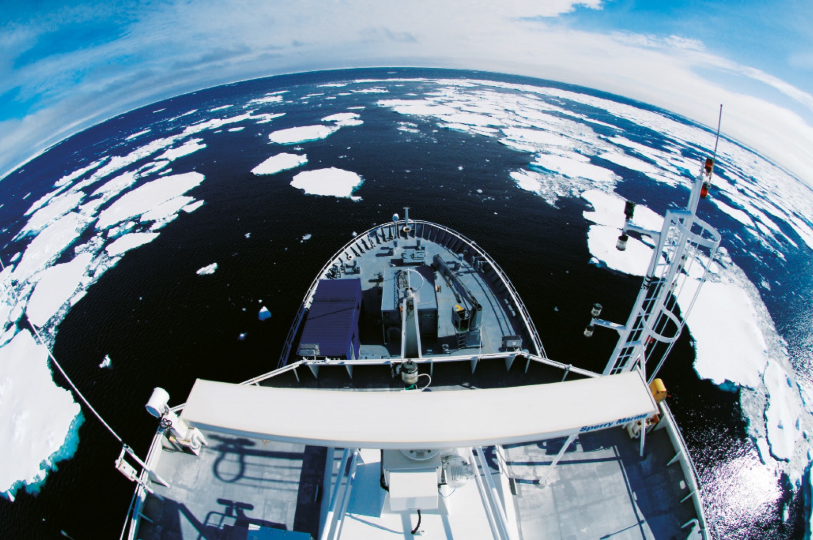 Viewed from the radar mast of the NIWA research vessel Tangaroa, the Ross Sea is a patchwork of shattered floes. Covered for nine months of the year in a crust of ice up to two metres thick, channels form in summer triggering an explosion of phytoplankton that rains detritus and nutrients through the water column into the depths beneath. These depths are a cold and unusual environment for life, an alien universe of creatures dependent on this hail of food in the summer, and devouring one another when the ice returns. On this voyage, the Tangaroa carried a multibeam echosounder, towed video and still cameras, trawl nets, a specialised benthic sled for sampling creatures living just above the seafloor, and a slew of equipment to collect plankton and measure salinity, temperature and chlorophyll levels