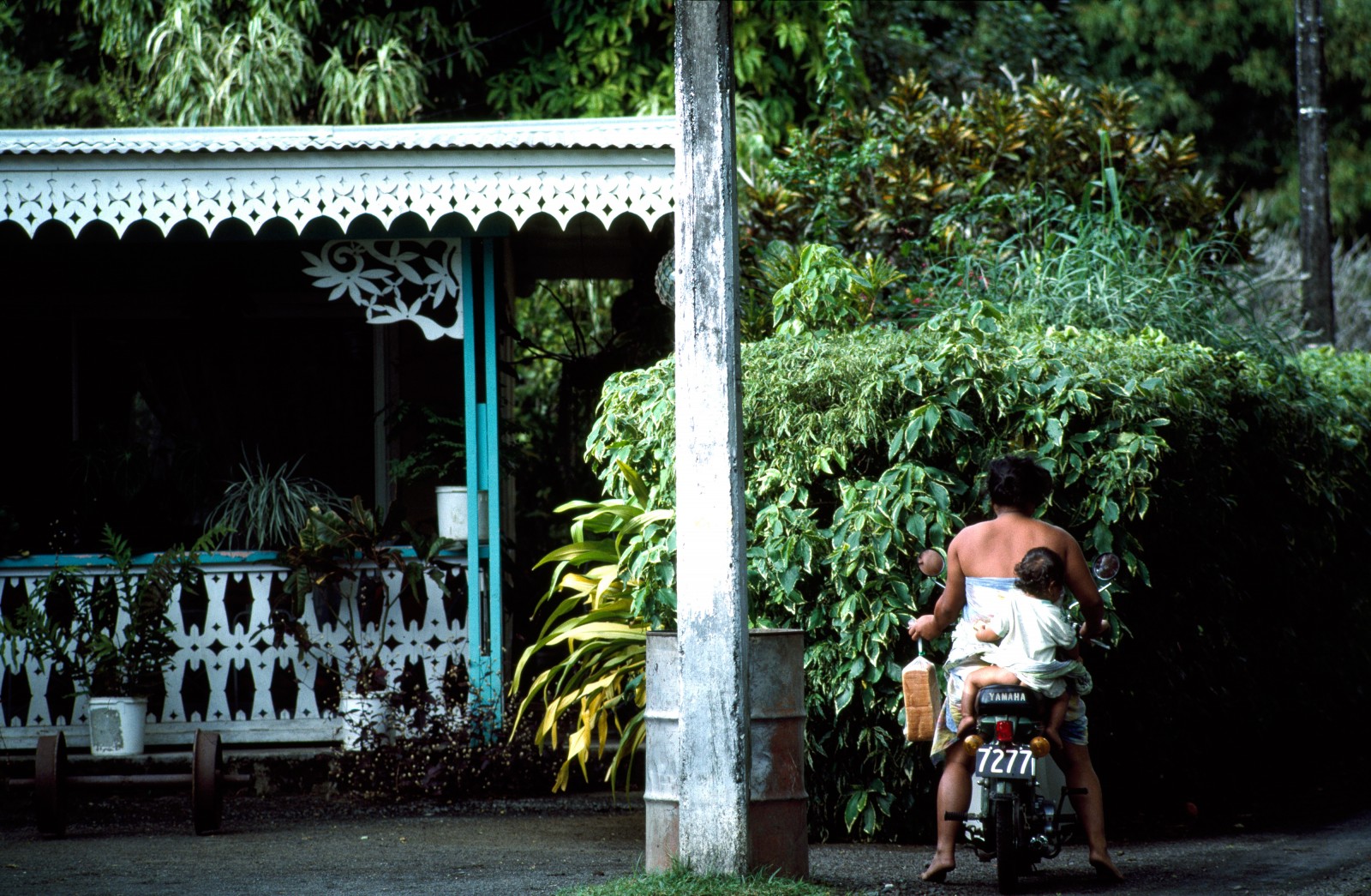 In Rarotonga it comes sliced and in a plastic bag. Today, Raro children complain if they don't get jam and butter on their bread; ten years ago, the loaf it self was a luxury. These contrasts and changes are looked at more closely in the next issue.