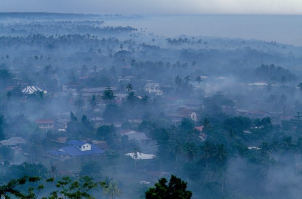 Smoke from a thousand traditional umu (earth ovens) shrouds Apia each Sunday morning as families prepare for the after-church feast.