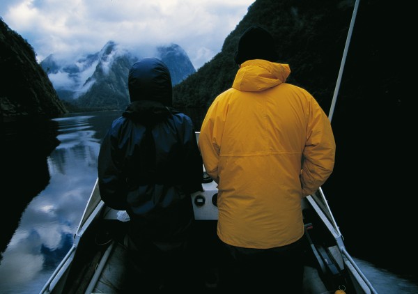 High mountains and narrow arms of water often (although by no means invariably) produce calm seas which make dolphin-spotting easier. Scientists have been studying the Doubtful Sound population for almost a decade.