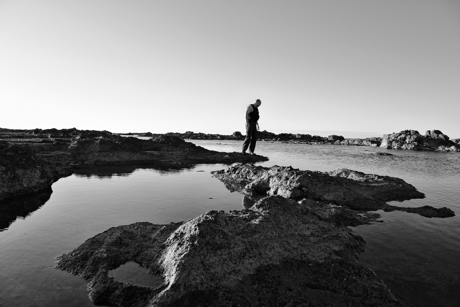 Suspicious of foul play, fishery officer Chris Spiers checks the reef for a dumped catch. Tomorrow, the patrol will be over and it could be some time before he’s able to visit this area again. The scale of poaching in New Zealand may well leave this reef barren one day. Even so, Spiers and his team cling to the belief that each paua returned to the sea offers some hope for future generations.