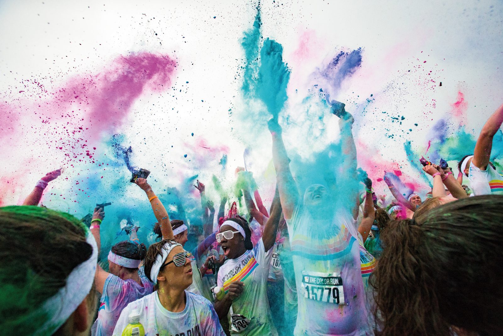 During the five-kilometre Colour Run, inspired by the Hindu festival Holi, participants are encouraged to wear white clothing, and coloured powders are thrown at them as they loop the course at Canterbury Agriculture Park. But the day dawned grey and wet, and the colours blurred and ran together during the race. It wasn’t until the finish line dance party, when the mood lightened, that photojournalist Iain McGregor grabbed a plastic sleeve, wrapped it tightly around his camera, and joined in the fray. “I went back to the office with multi-coloured hair, multi-coloured clothes,” he says. “Colour got everywhere.”