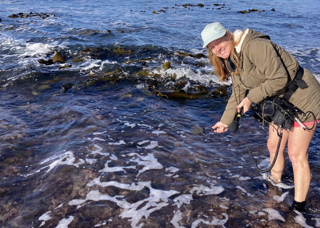 Kate Evans reporting for the Voice of Tangaroa